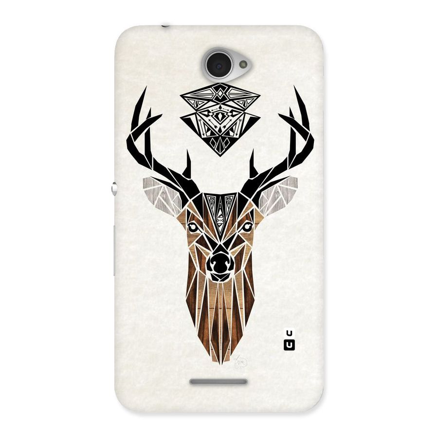 Aesthetic Deer Design Back Case for Sony Xperia E4