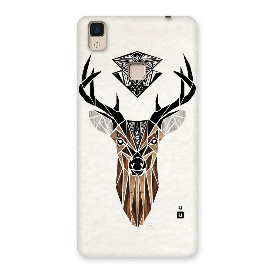 Aesthetic Deer Design Back Case for V3 Max
