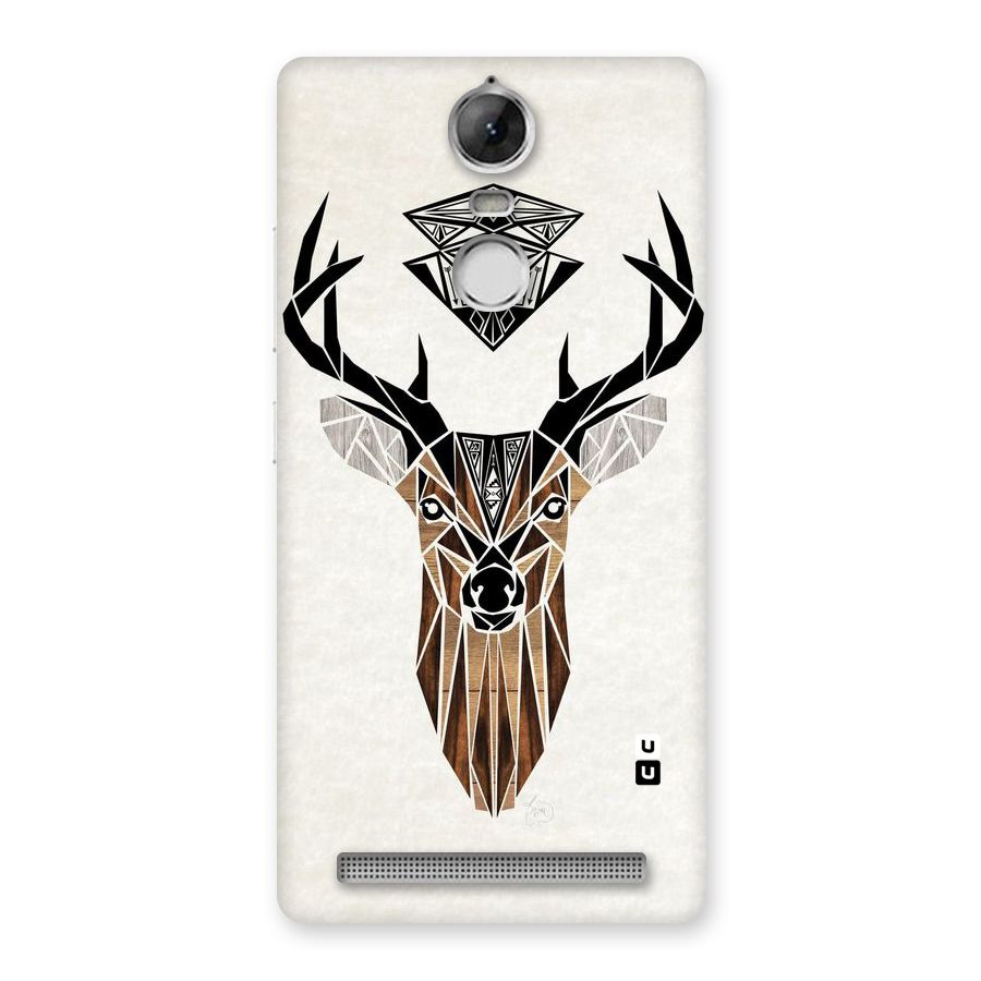 Aesthetic Deer Design Back Case for Vibe K5 Note