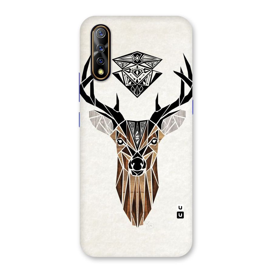 Aesthetic Deer Design Back Case for Vivo S1