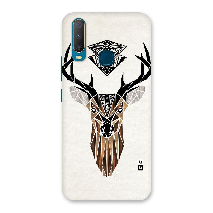 Aesthetic Deer Design Back Case for Vivo U10