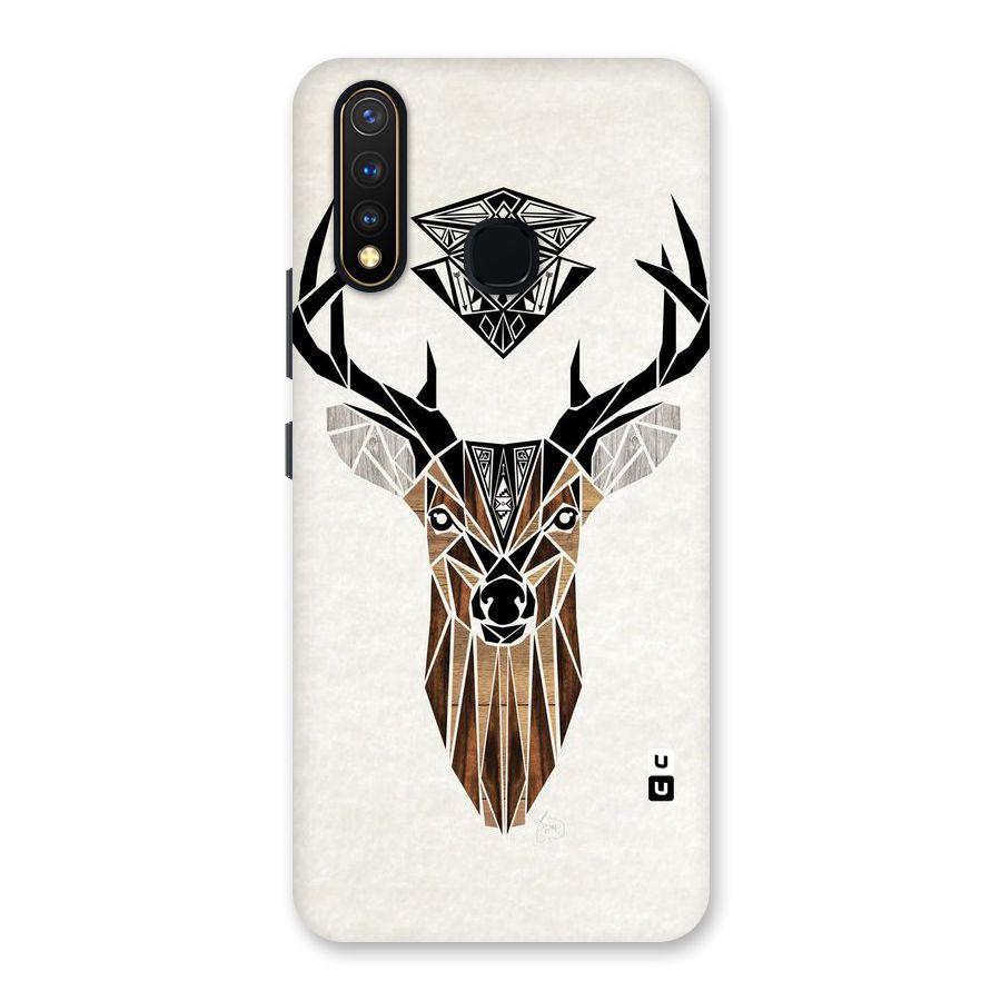 Aesthetic Deer Design Back Case for Vivo U20