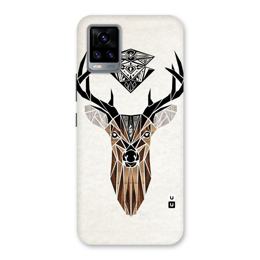 Aesthetic Deer Design Back Case for Vivo V20