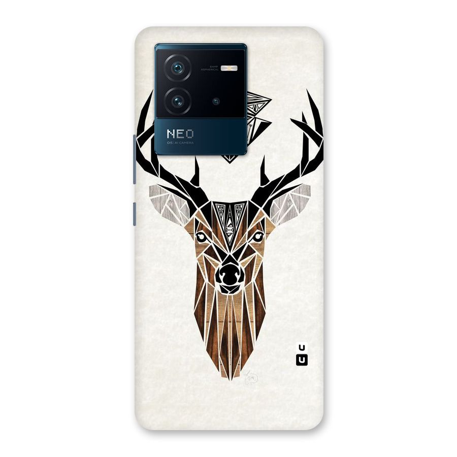 Aesthetic Deer Design Back Case for Vivo iQOO Neo 6 5G