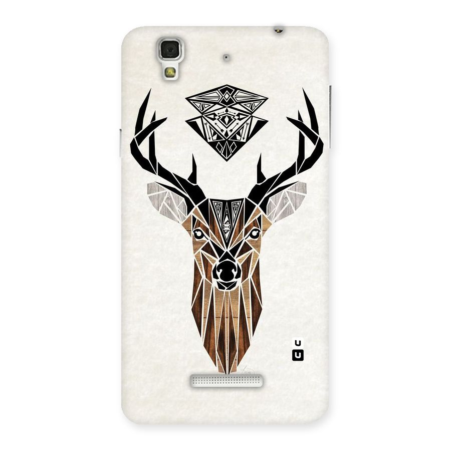 Aesthetic Deer Design Back Case for YU Yureka Plus