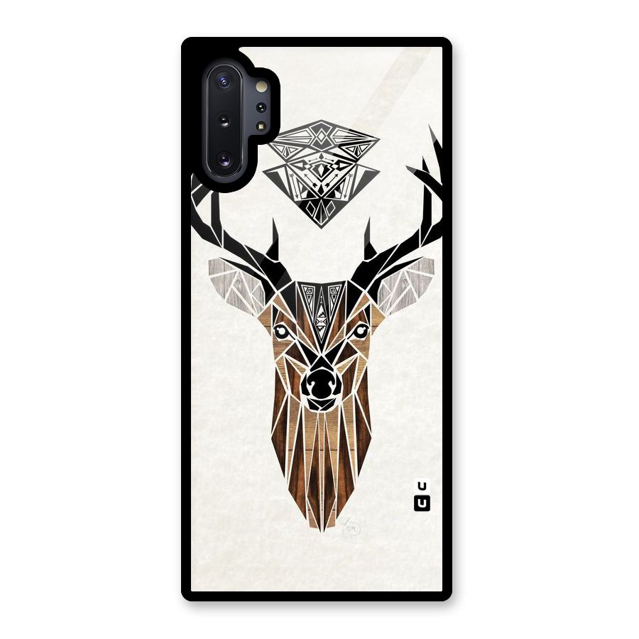 Aesthetic Deer Design Glass Back Case for Galaxy Note 10 Plus