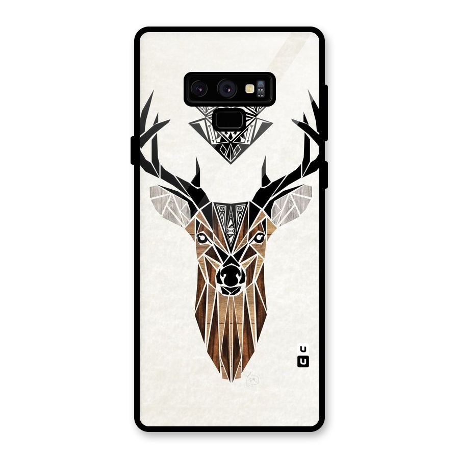 Aesthetic Deer Design Glass Back Case for Galaxy Note 9
