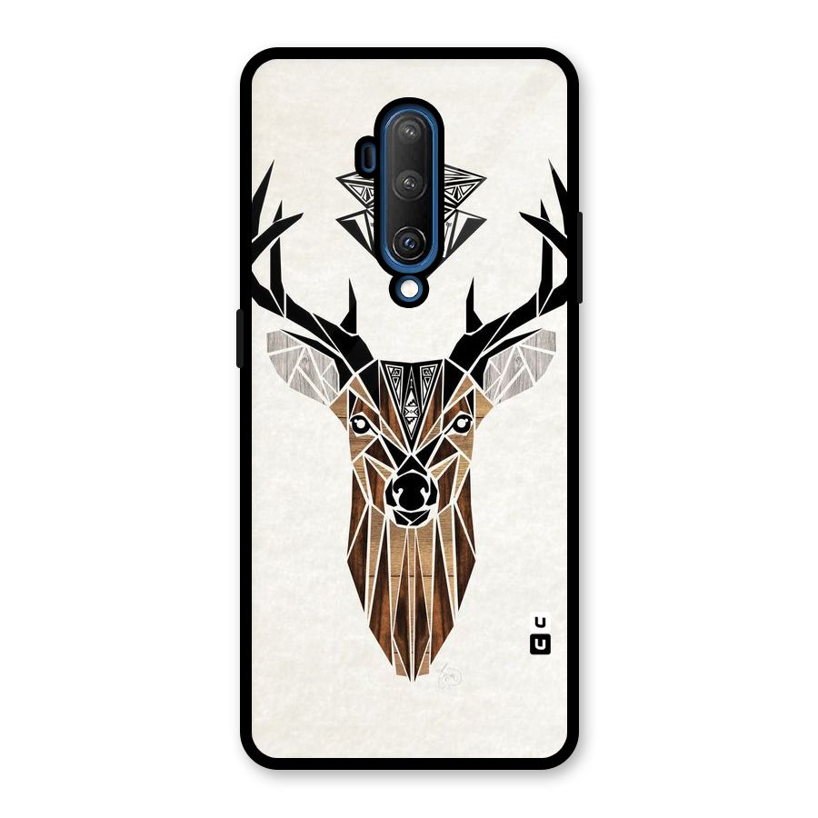 Aesthetic Deer Design Glass Back Case for OnePlus 7T Pro