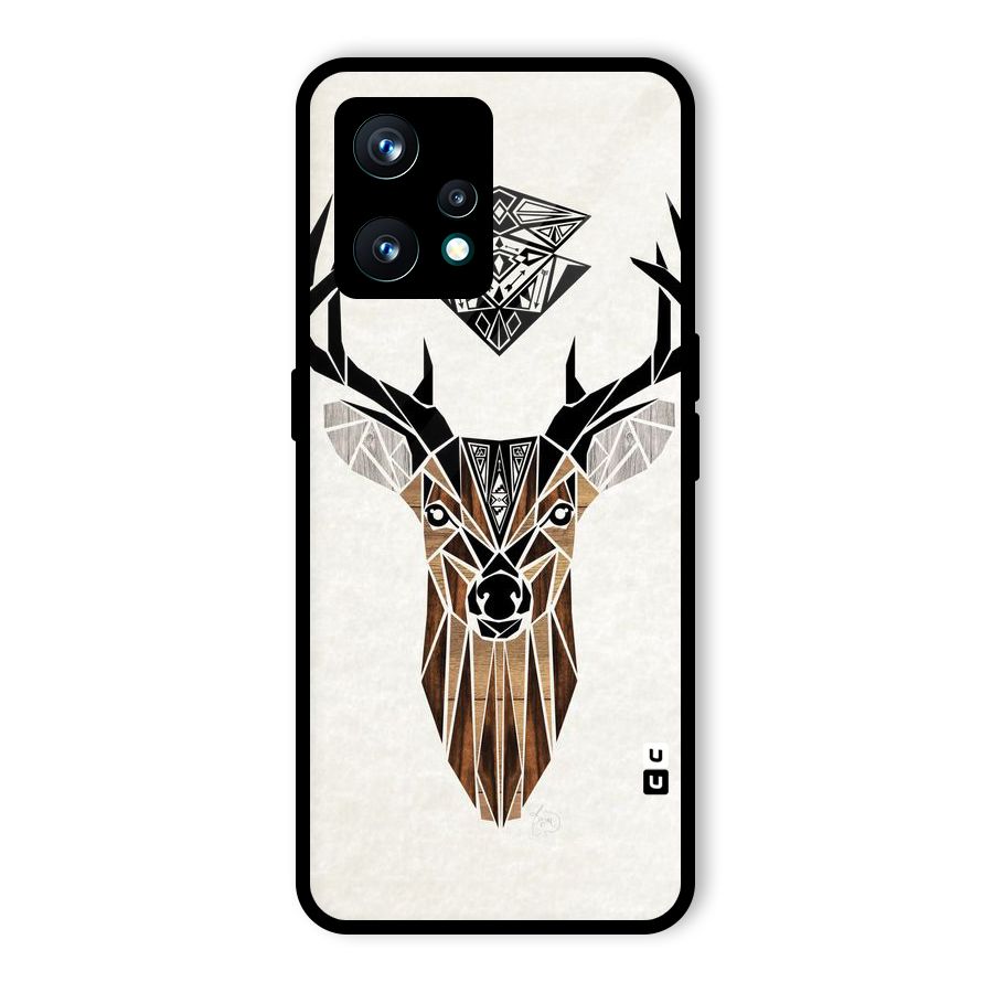 Aesthetic Deer Design Glass Back Case for Realme 9 Pro Plus 5G