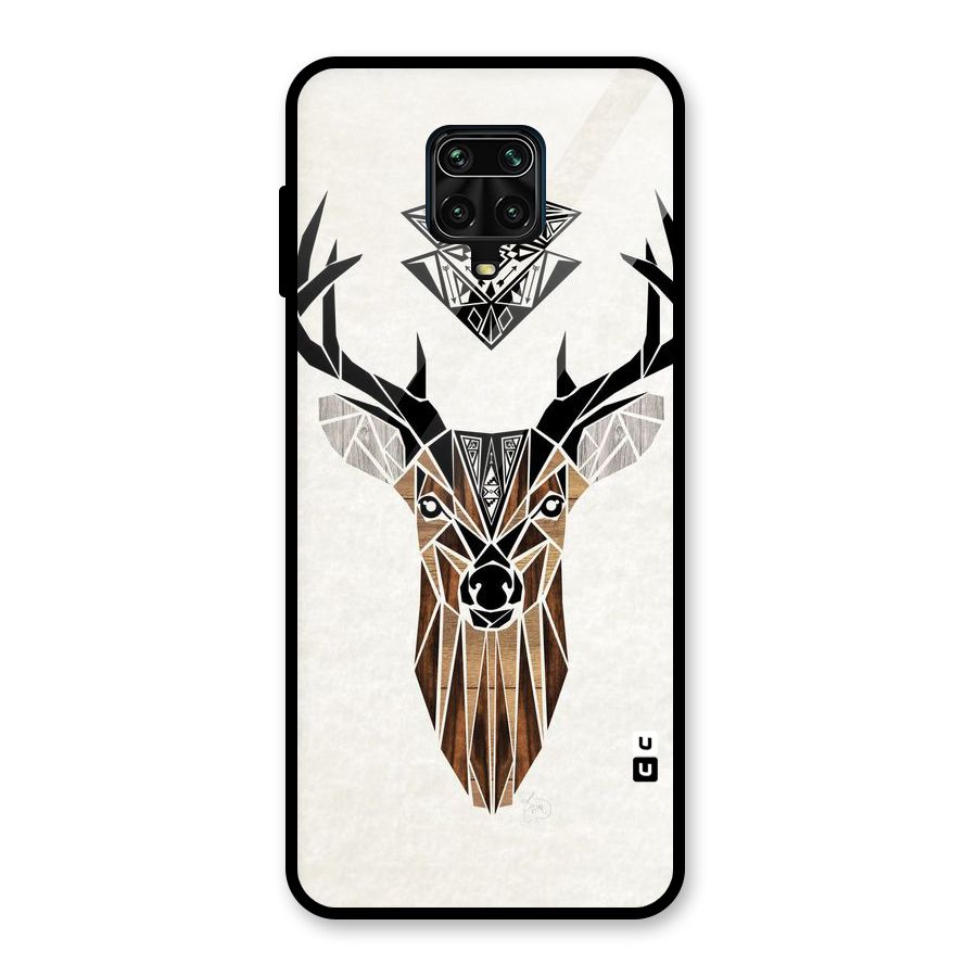 Aesthetic Deer Design Glass Back Case for Redmi Note 10 Lite