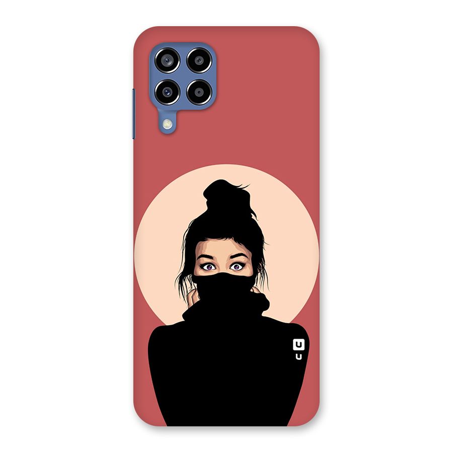 Aesthetic Digital Art Girl Back Case for Galaxy M53 5G