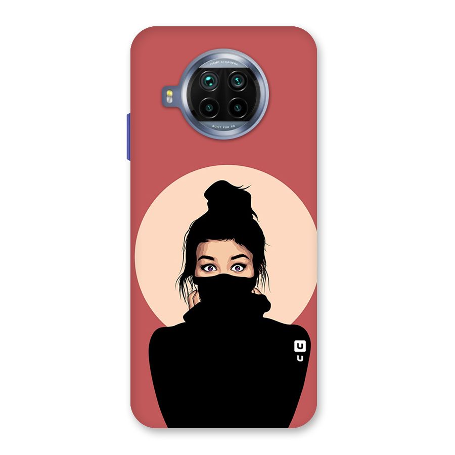 Aesthetic Digital Art Girl Back Case for Mi 10i