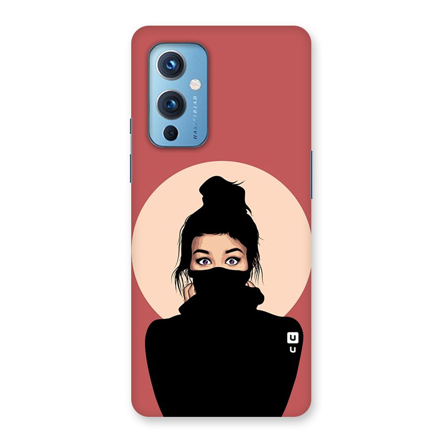 Aesthetic Digital Art Girl Back Case for OnePlus 9