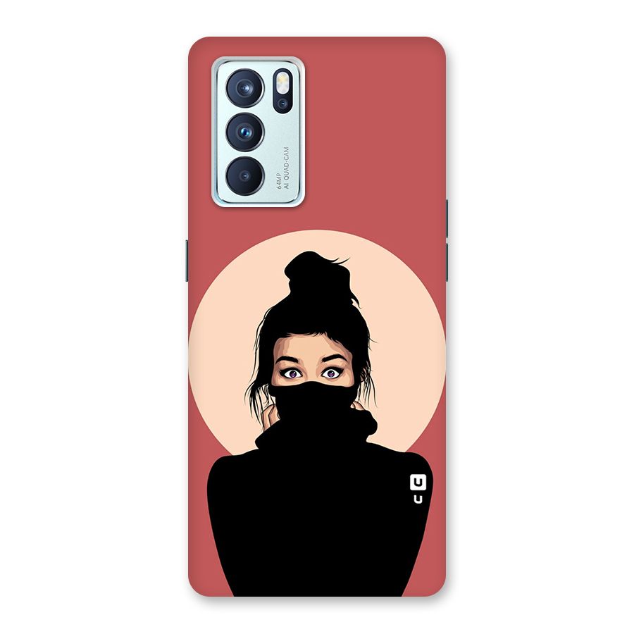 Aesthetic Digital Art Girl Back Case for Oppo Reno6 Pro 5G