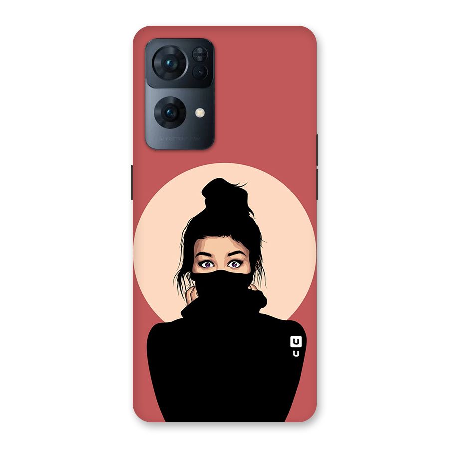 Aesthetic Digital Art Girl Back Case for Oppo Reno7 Pro 5G