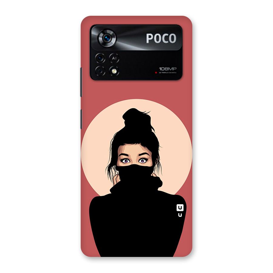 Aesthetic Digital Art Girl Back Case for Poco X4 Pro 5G