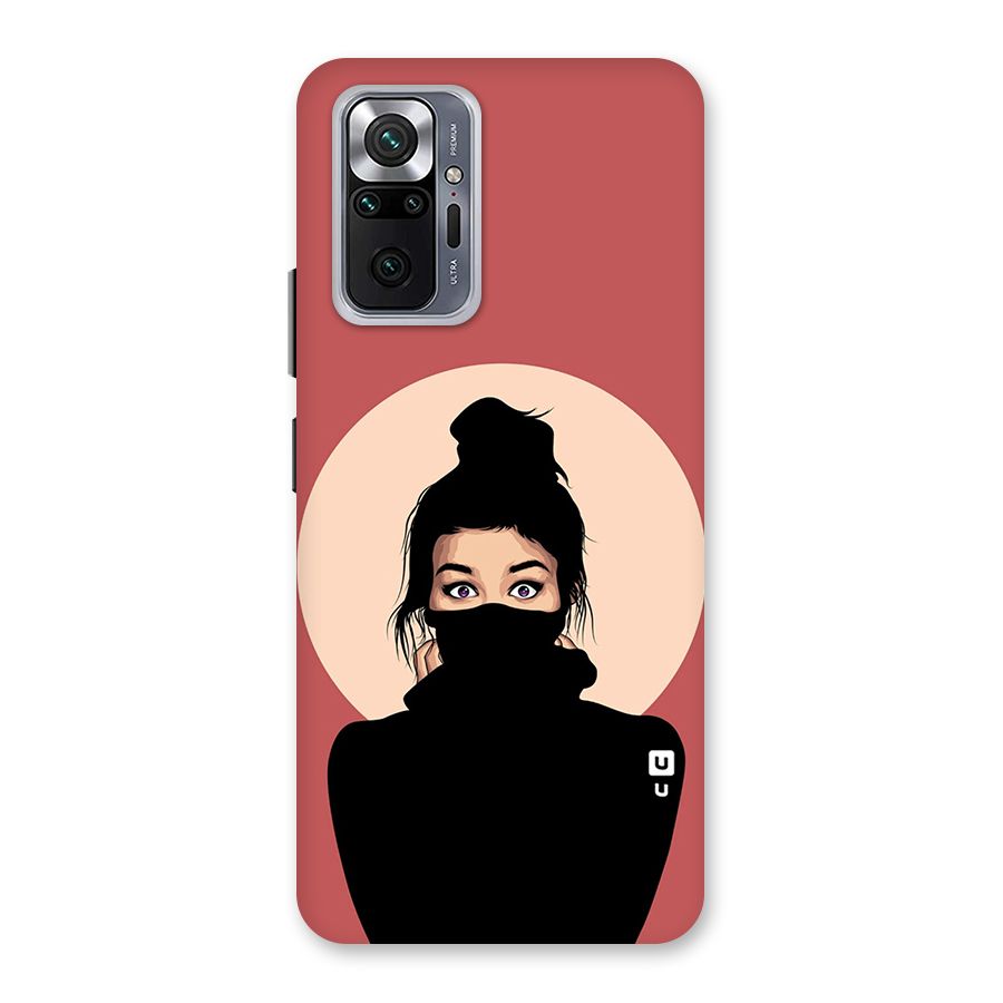 Aesthetic Digital Art Girl Back Case for Redmi Note 10 Pro Max