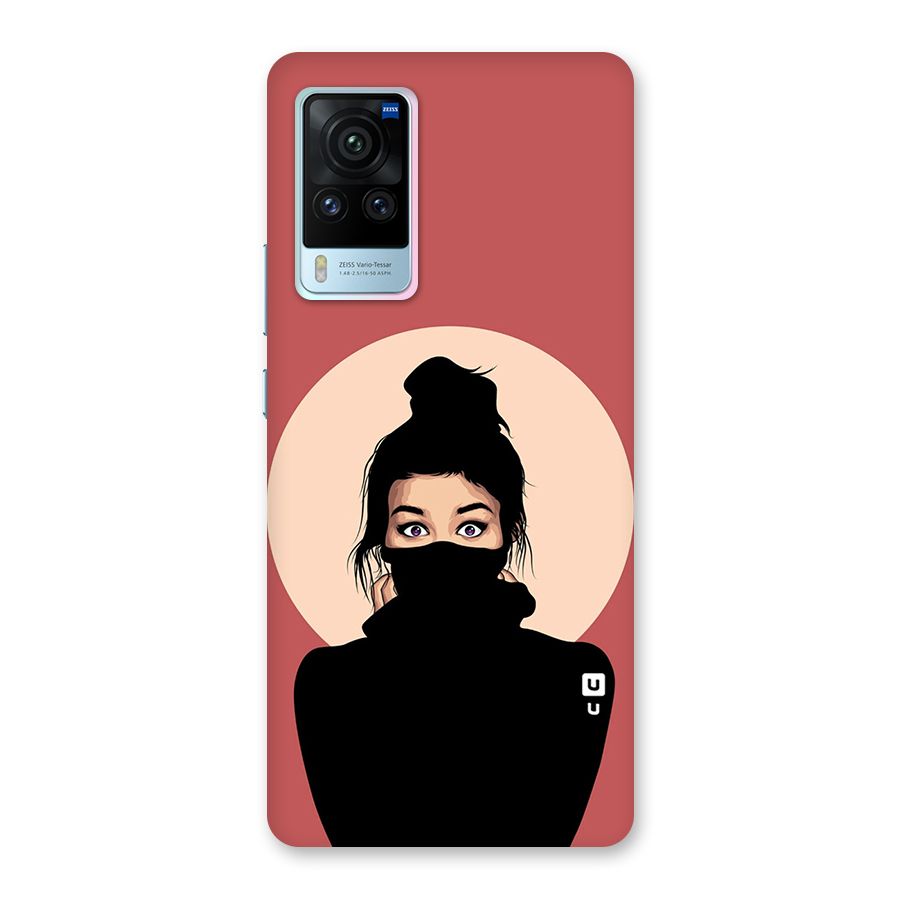 Aesthetic Digital Art Girl Back Case for Vivo X60 Pro