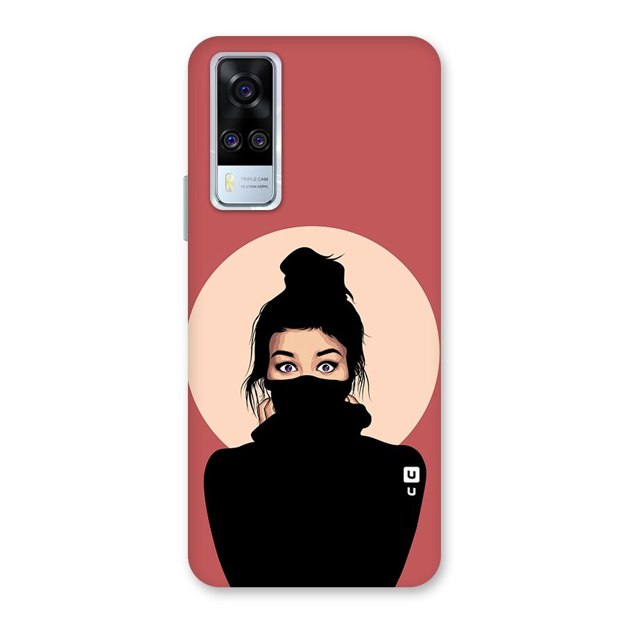 Aesthetic Digital Art Girl Back Case for Vivo Y31