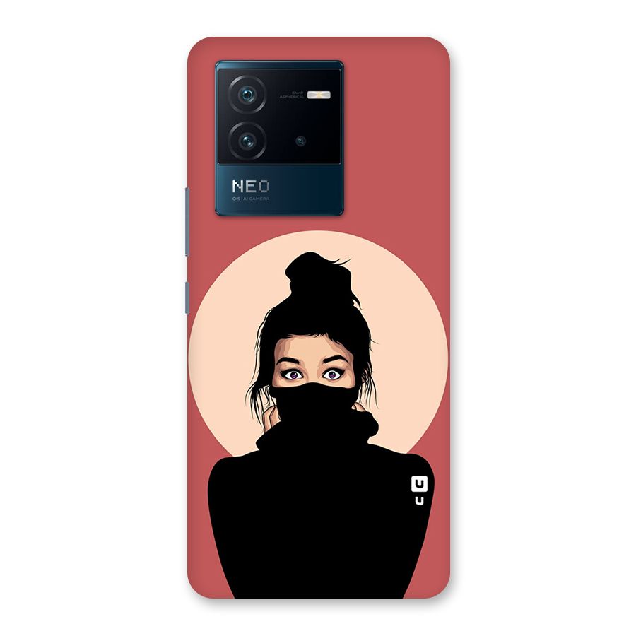 Aesthetic Digital Art Girl Back Case for Vivo iQOO Neo 6 5G