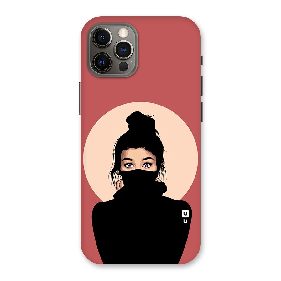 Aesthetic Digital Art Girl Back Case for iPhone 12 Pro