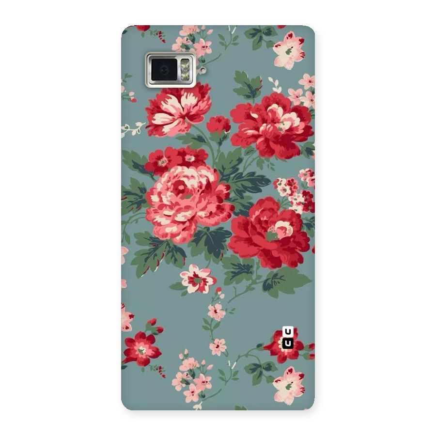 Aesthetic Floral Red Back Case for Vibe Z2 Pro K920