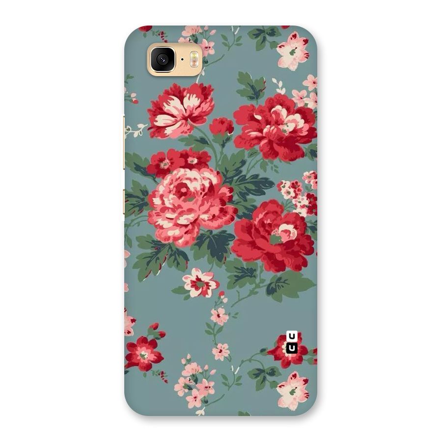 Aesthetic Floral Red Back Case for Zenfone 3s Max