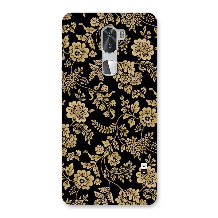 Aesthetic Golden Design Back Case for Coolpad Cool 1