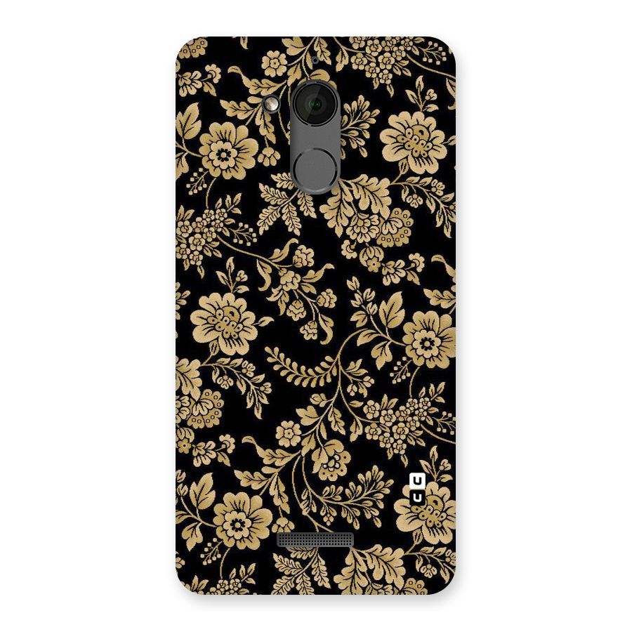 Aesthetic Golden Design Back Case for Coolpad Note 5