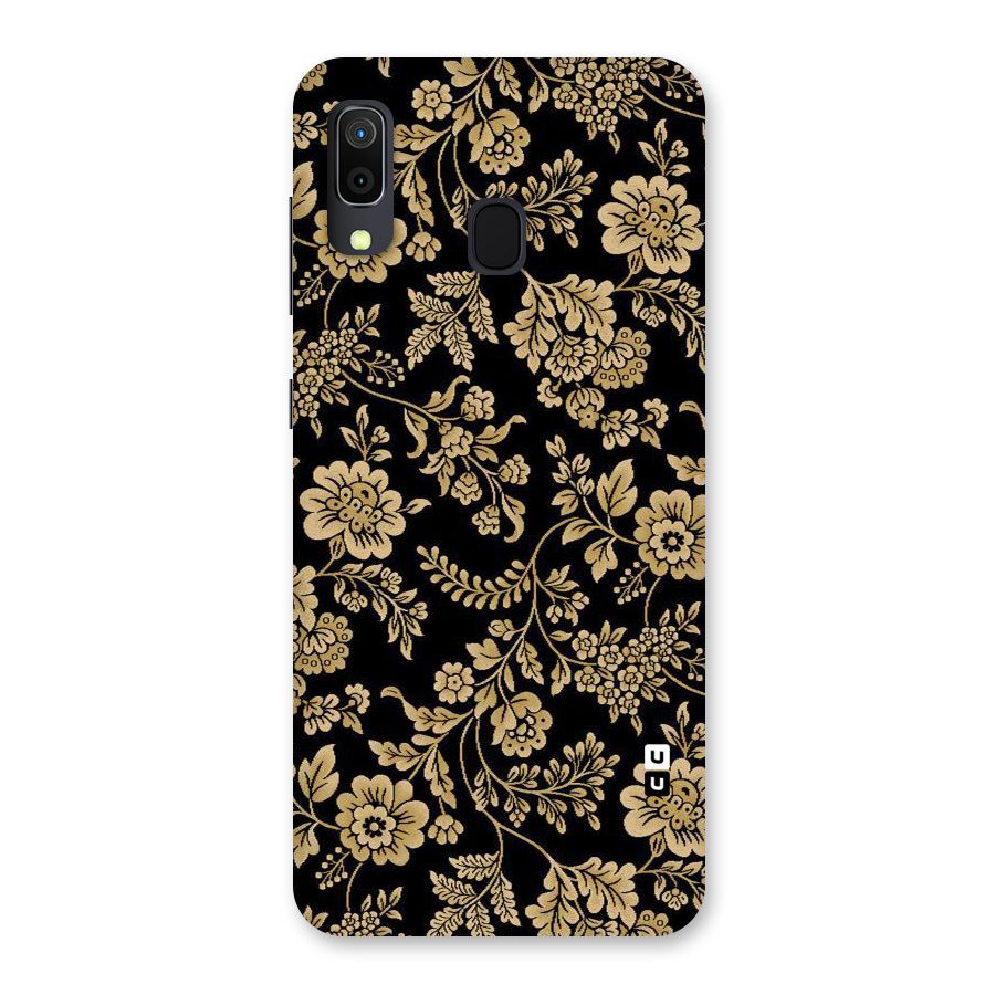 Aesthetic Golden Design Back Case for Galaxy A30