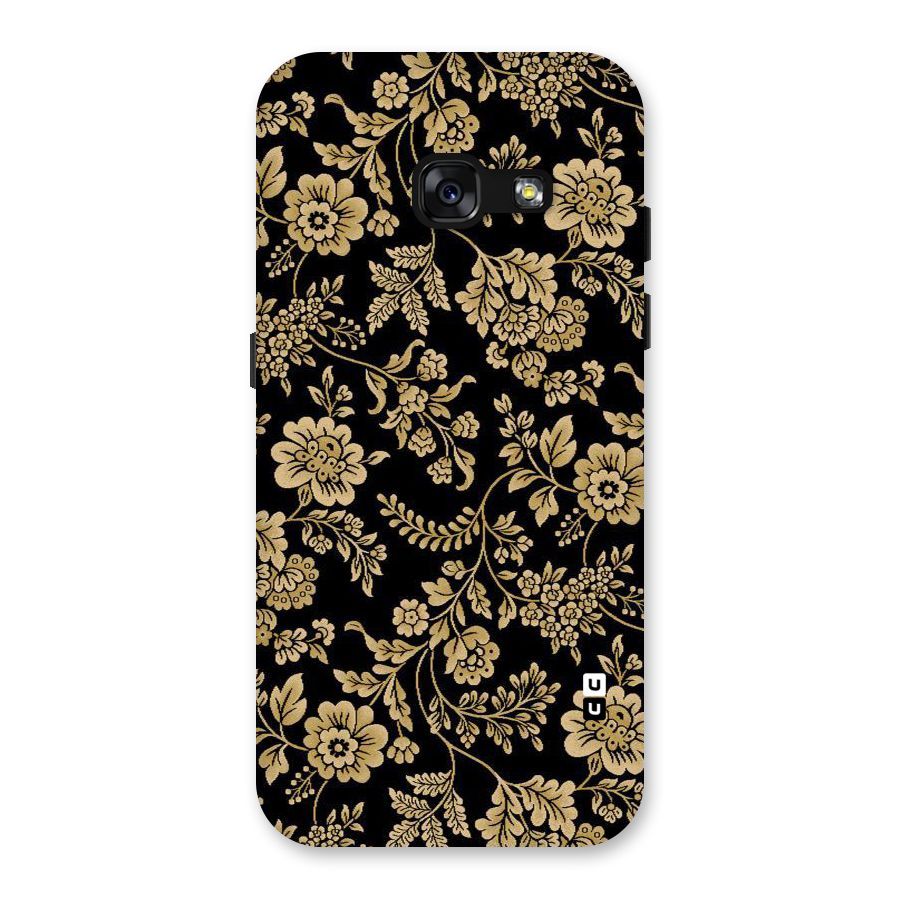 Aesthetic Golden Design Back Case for Galaxy A3 (2017)