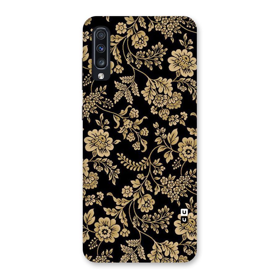 Aesthetic Golden Design Back Case for Galaxy A70
