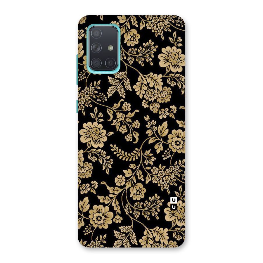 Aesthetic Golden Design Back Case for Galaxy A71