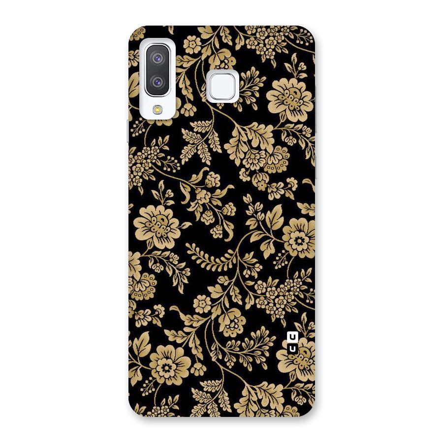 Aesthetic Golden Design Back Case for Galaxy A8 Star