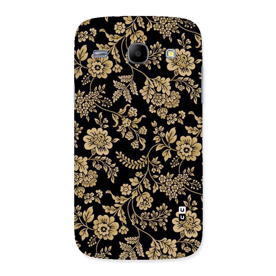 Aesthetic Golden Design Back Case for Galaxy Core