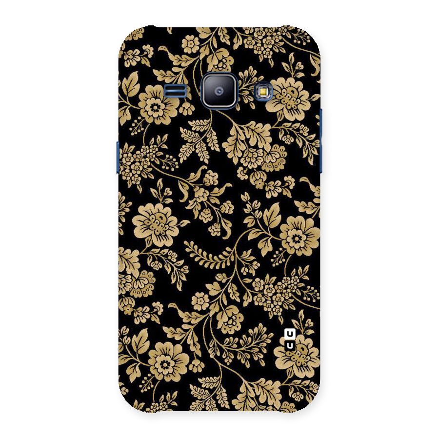 Aesthetic Golden Design Back Case for Galaxy J1