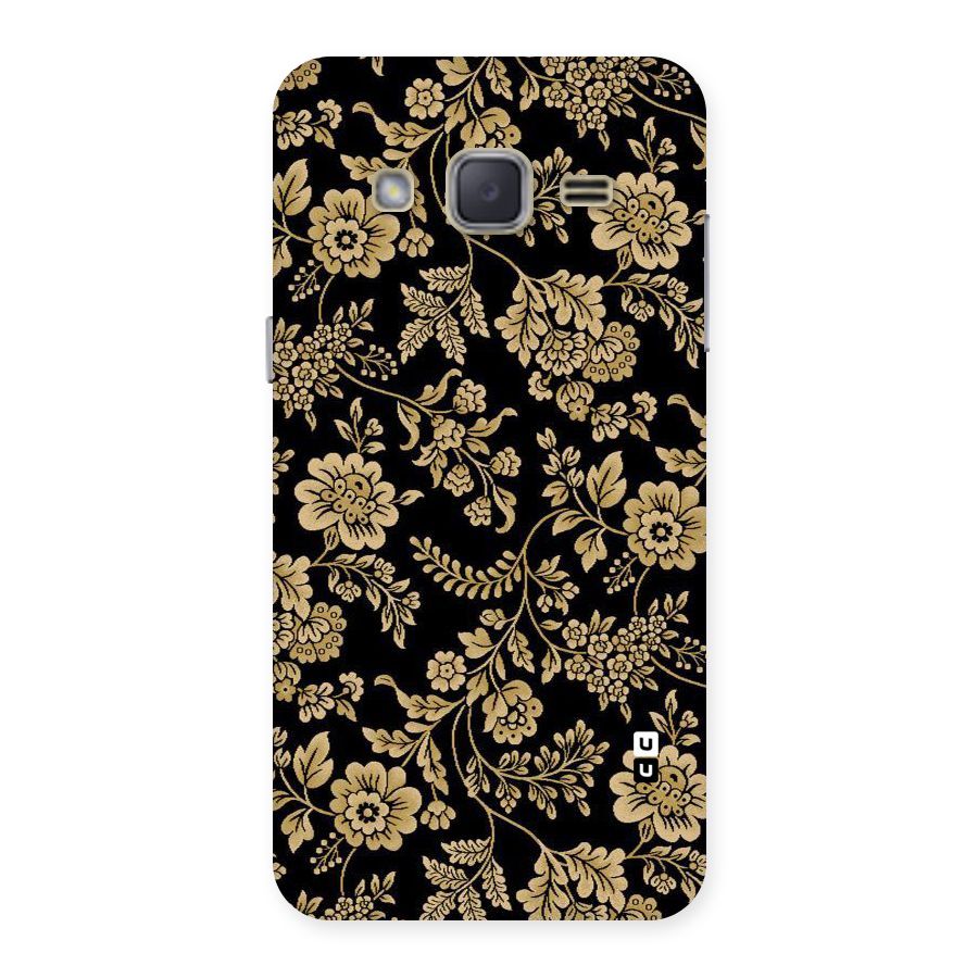 Aesthetic Golden Design Back Case for Galaxy J2