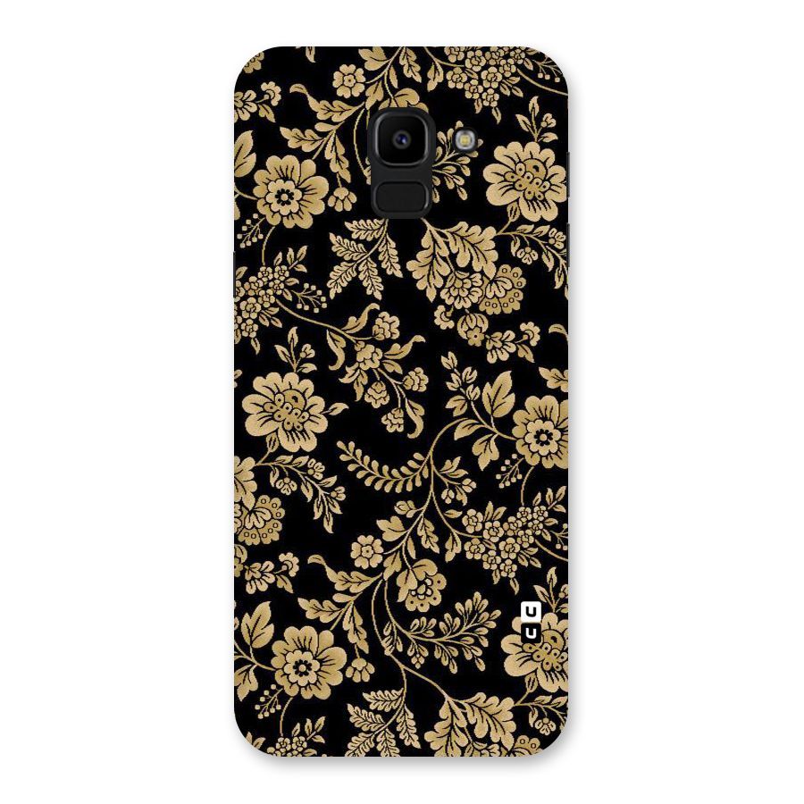 Aesthetic Golden Design Back Case for Galaxy J6