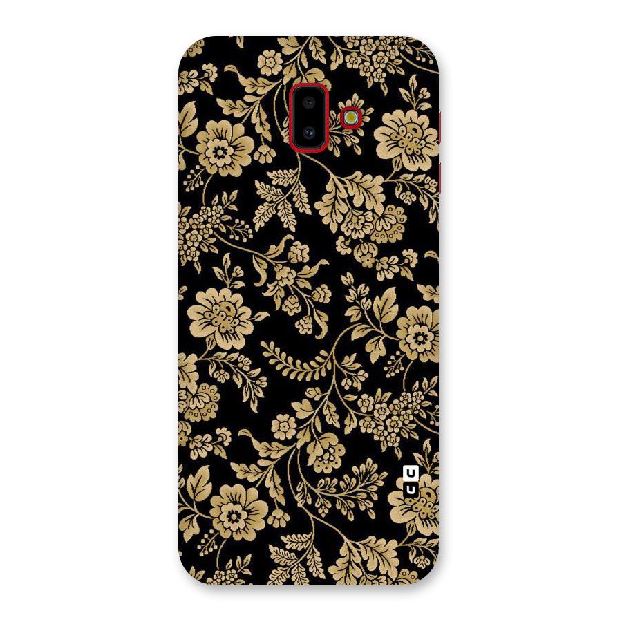 Aesthetic Golden Design Back Case for Galaxy J6 Plus