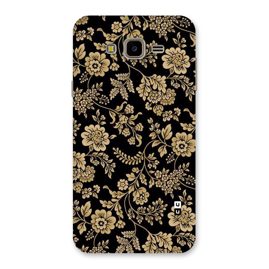 Aesthetic Golden Design Back Case for Galaxy J7 Nxt