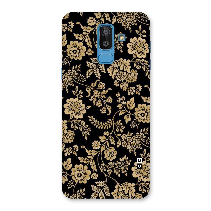 Aesthetic Golden Design Back Case for Galaxy J8
