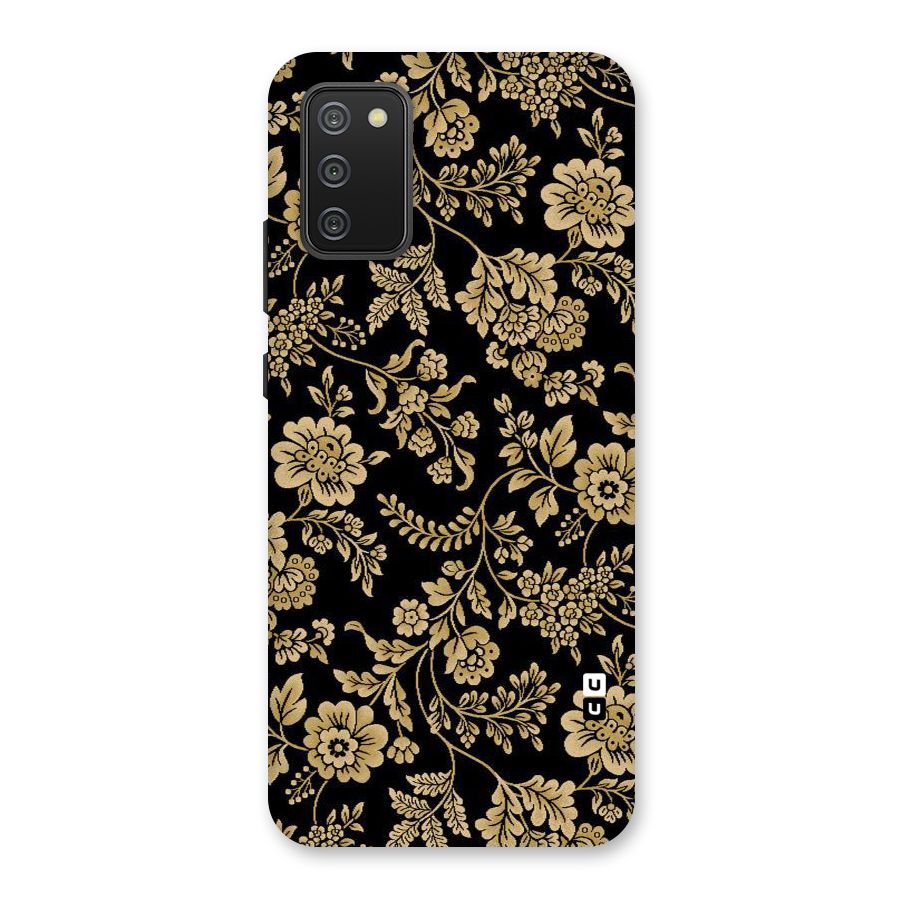 Aesthetic Golden Design Back Case for Galaxy M02s