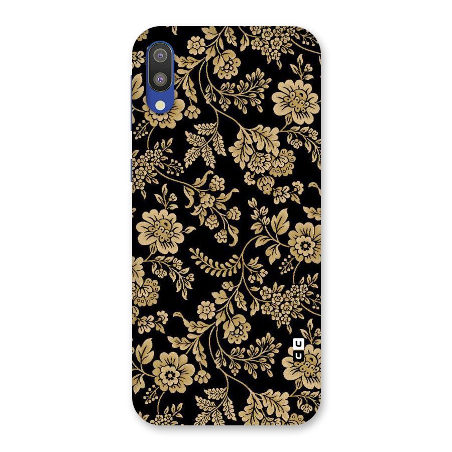 Aesthetic Golden Design Back Case for Galaxy M10
