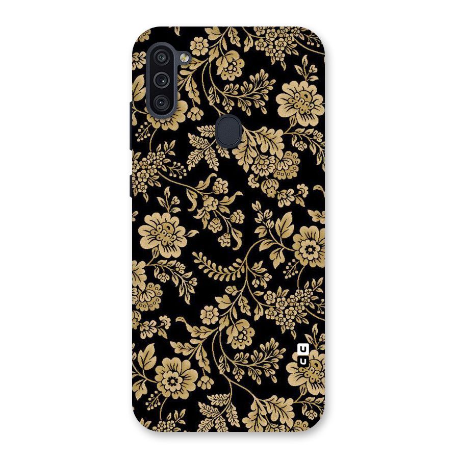 Aesthetic Golden Design Back Case for Galaxy M11