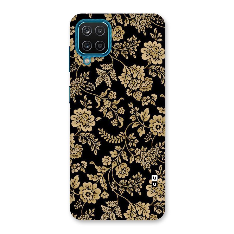 Aesthetic Golden Design Back Case for Galaxy M12