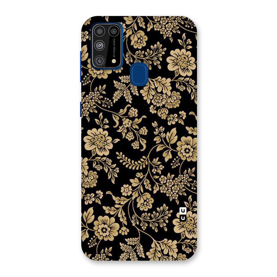 Aesthetic Golden Design Back Case for Galaxy M31