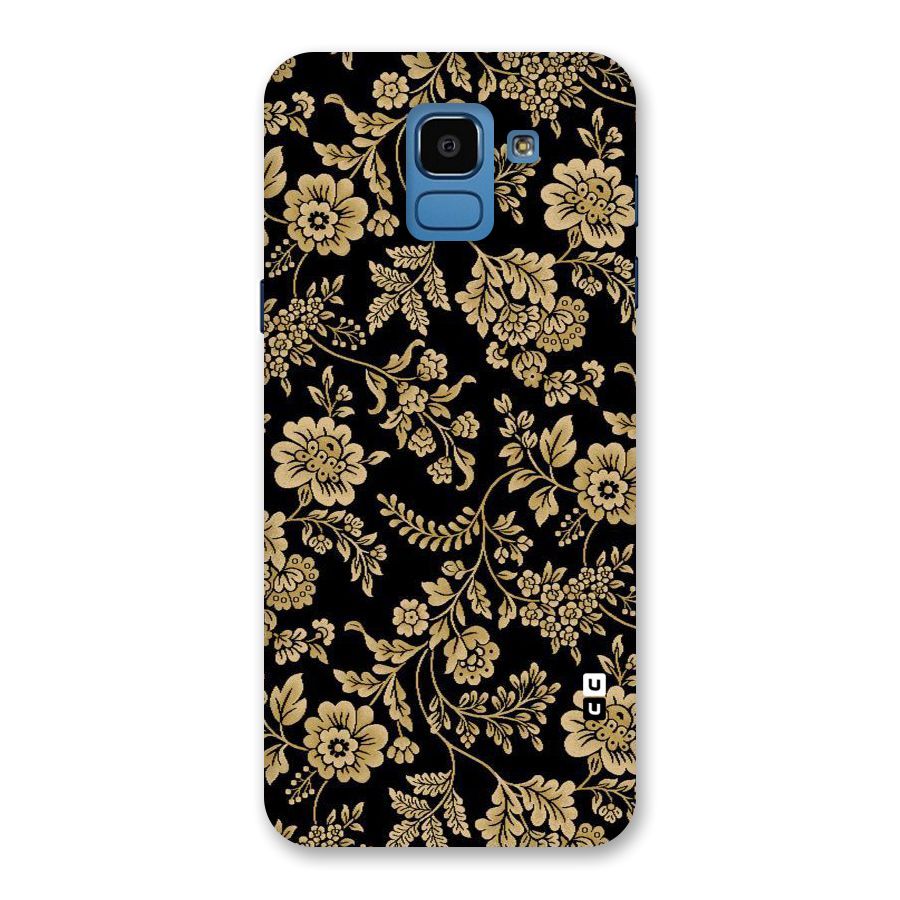 Aesthetic Golden Design Back Case for Galaxy On6