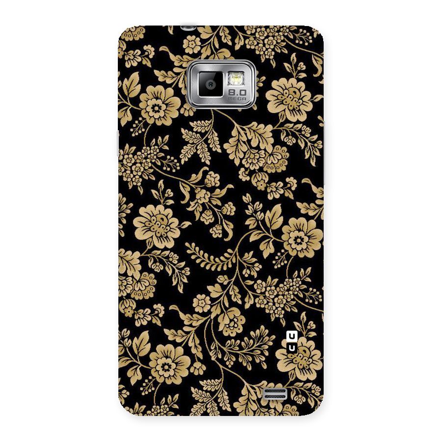 Aesthetic Golden Design Back Case for Galaxy S2