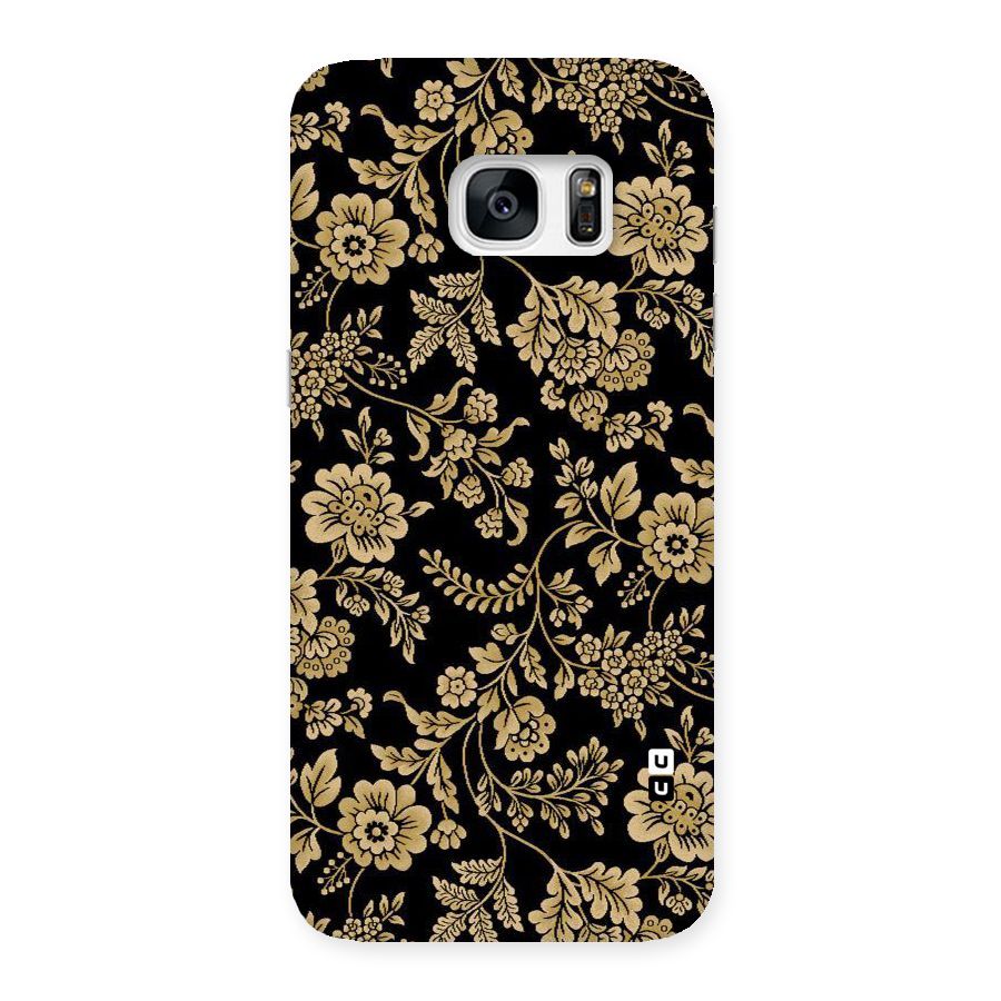 Aesthetic Golden Design Back Case for Galaxy S7 Edge