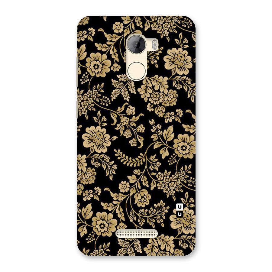 Aesthetic Golden Design Back Case for Gionee A1 LIte